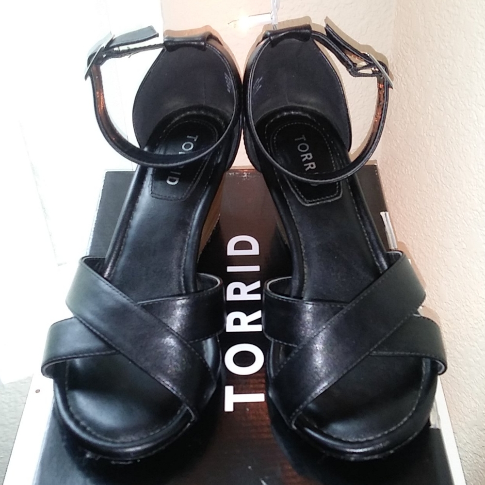 Torrid Black Wedges